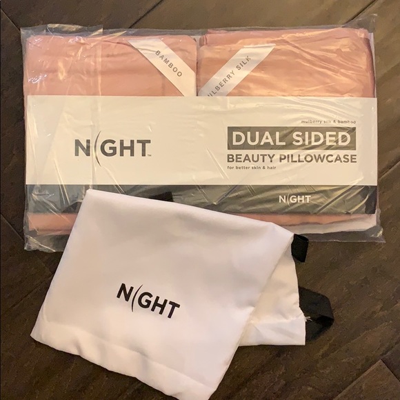 NIGHT Other - 🆕 Night Dual Sided Beauty King pillowcases Blush